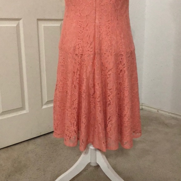 Tommy Hilfiger Women's Drop Waist Lace Sheath Dress - Picture 7 of 8